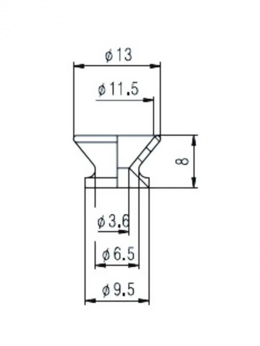 Paxphil HE004 Strap Pin (Chrome)