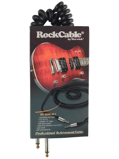 Інструментальний кабель RockCable RCL30205 D6 C Coiled (5m)