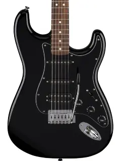 Fender Standard Stratocaster HSS LRL Black