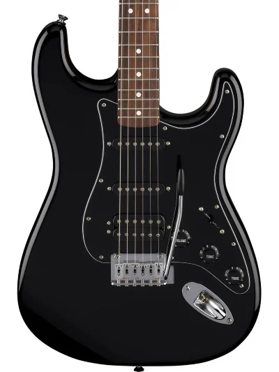 Електрогітара Fender Standard Stratocaster HSS LRL Black