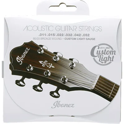 Струни Ibanez IACS62C Acoustic Guitar String 11-52