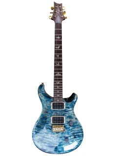 PRS Custom 24 10 Top (Faded Whale Blue) #0353991