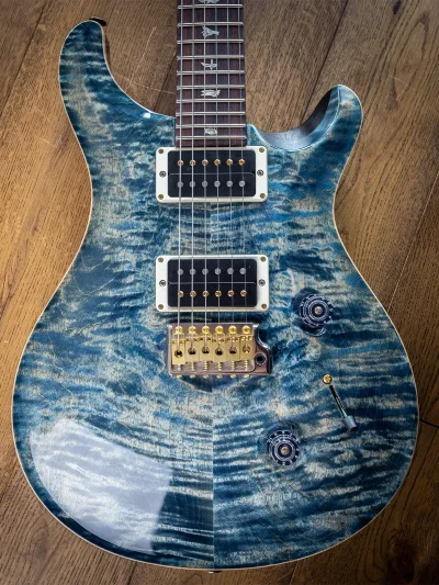 Електрогітара PRS Custom 24 10 Top (Faded Whale Blue) #0353991