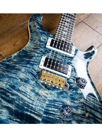 Електрогітара PRS Custom 24 10 Top (Faded Whale Blue) #0353991
