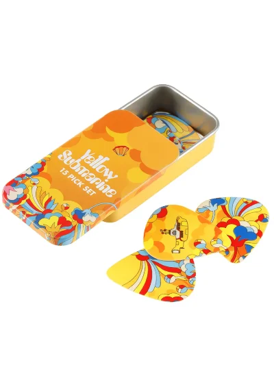 Набір медіаторів D'Addario 1CWH4-11B1 Yellow Submarine 55th Anniversary - Primrose Prairie