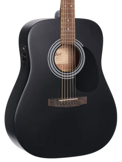 Електро-акустична гітара Cort AD810E (Black Satin)
