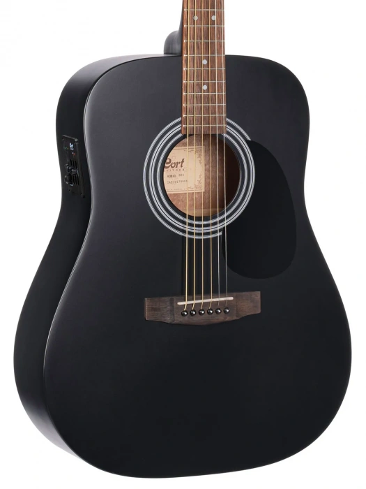 Електро-акустична гітара Електро-акустична гітара Cort AD810E (Black Satin)