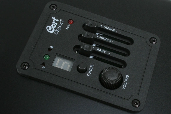 Электро-акустическая гитара Cort AD810E (Black Satin)