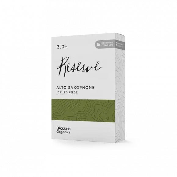 Трость D'Addario Organic Reserve - Alto Sax #2.0 - 10 Box Трость D'Addario Organic Reserve - Alto Sax #2.0 - 10 Box