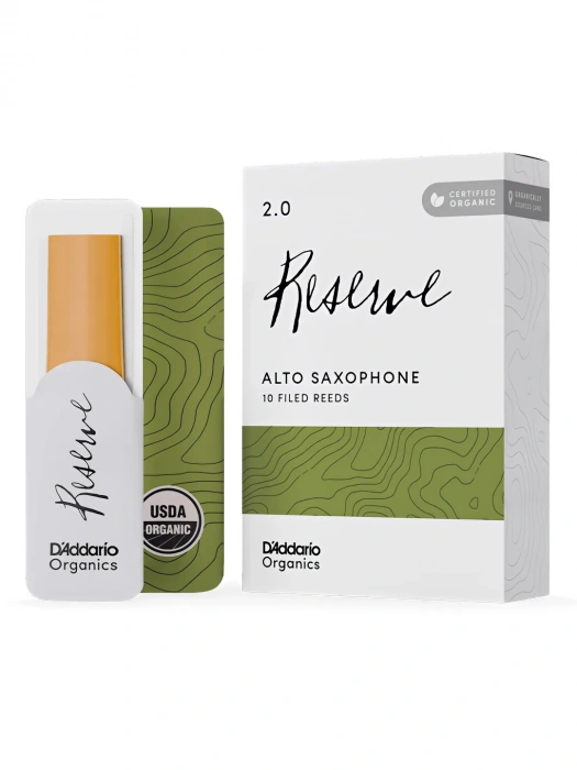D'Addario ODJR1020 Organic Reserve - Alto Sax #2.0 - 10 Box
