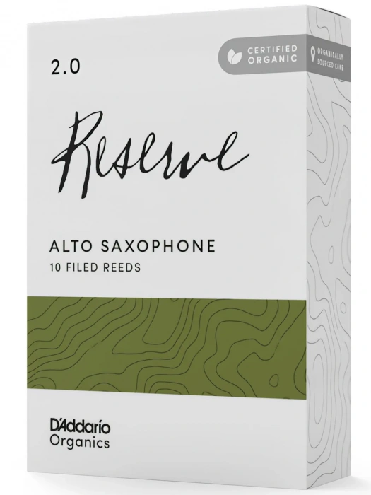 D'Addario ODJR1020 Organic Reserve - Alto Sax #2.0 - 10 Box