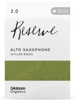 D'Addario ODJR1020 Organic Reserve - Alto Sax #2.0 - 10 Box
