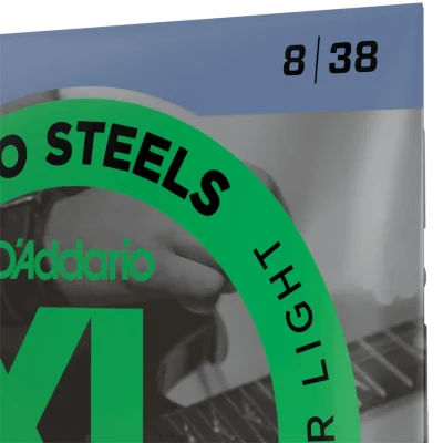 Струни D'Addario EPS530 XL Prosteels Extra Super Light 08-38
