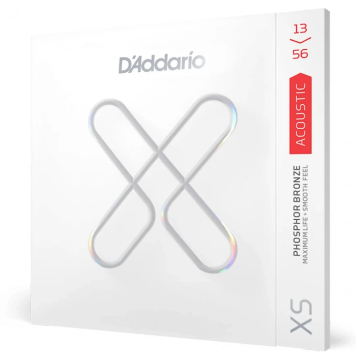 D'Addario XSAPB1356 XS Phosphor Bronze Medium 13-56