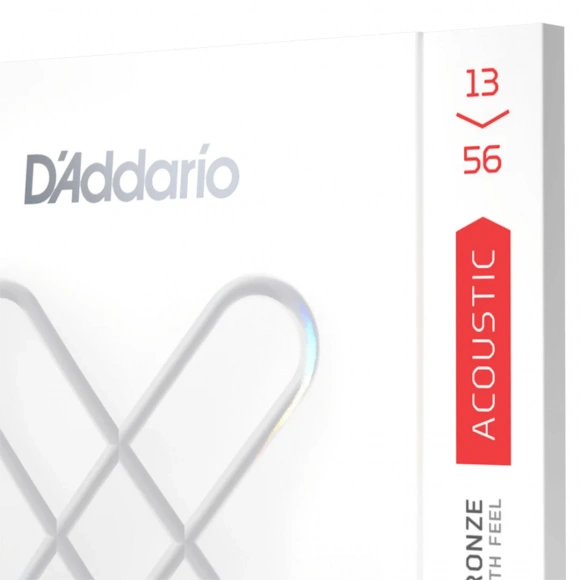 Струни D'Addario XSAPB1356 XS Phosphor Bronze Medium 13-56 Струни D'Addario XSAPB1356 XS Phosphor Bronze Medium 13-56
