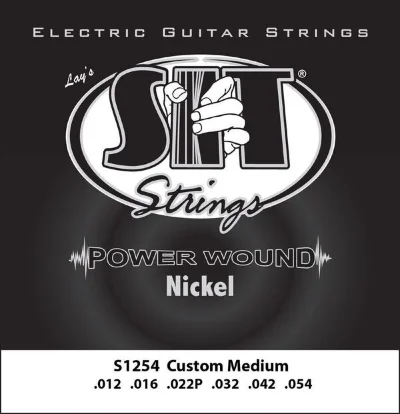 Струни SIT S1254 Medium Light Power Wound Nickel 12/54