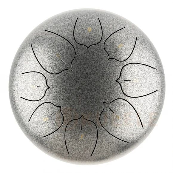 Глюкофон Hluru THL8-10 Meteorite 10" (25см) 8 нот Tongue Drum Carbon Steel