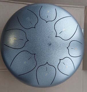 Hluru THL8-10 Meteorite 10" (25см) 8 нот Tongue Drum Carbon Steel (Уцінка)