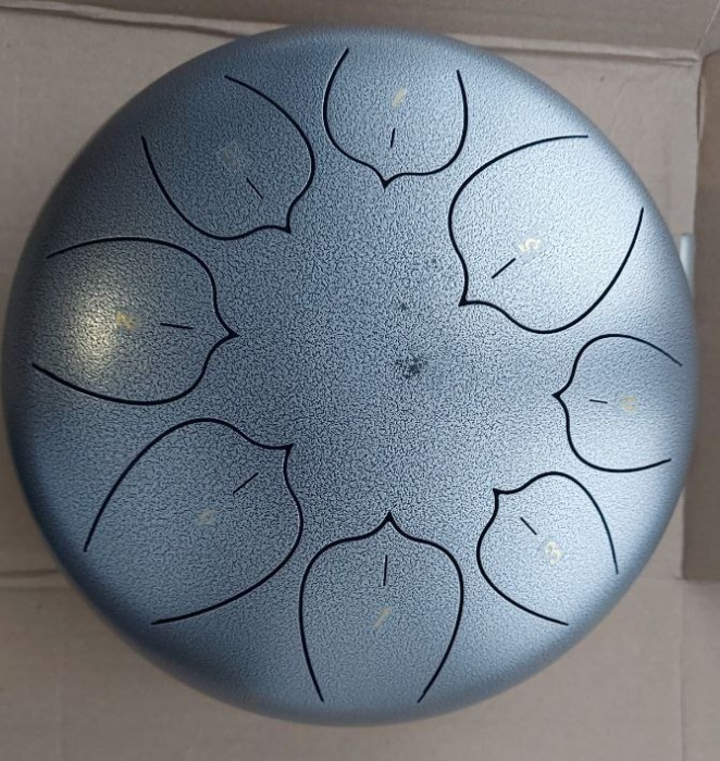 Глюкофон Глюкофон Hluru THL8-10 Meteorite 10" (25см) 8 нот Tongue Drum Carbon Steel (Уцінка)