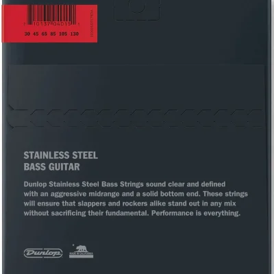 Струни Dunlop DBS30130 Stainless Steel Bass 6-String 30-130