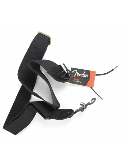 Ремінь для гітари FEnder Strap 2" Cotton BK Oval Logo Strap