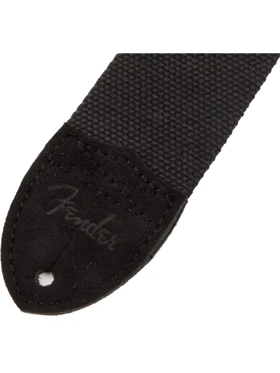 Ремінь для гітари FEnder Strap 2" Cotton BK Oval Logo Strap