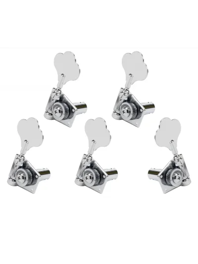Кілки Graph Tech PRB-5411-C0 Bass Ratio 4 + 1 Open Back Chrome