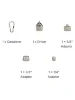 Адаптер для стійки RODE Thread Adaptor