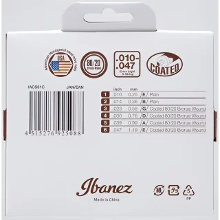 Ibanez IACS6C Acoustic Guitar String 12-53