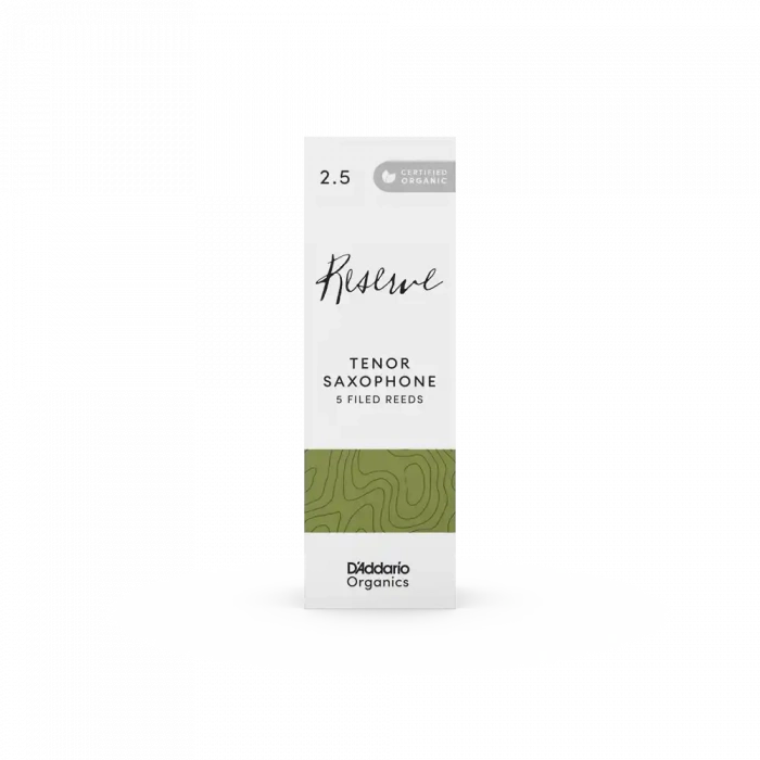 Тростина Тростина D'Addario Organic Reserve - Tenor Sax #2.5 - 5 Pack