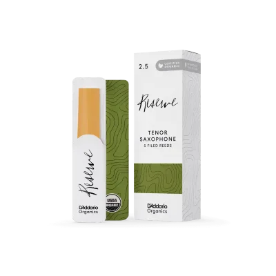 Тростина D'Addario Organic Reserve - Tenor Sax #2.5 - 5 Pack