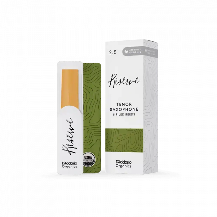 D'Addario Organic Reserve - Tenor Sax #2.5 - 5 Pack