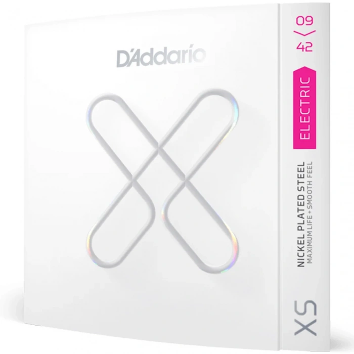 D'Addario XSE0942 XS Coated Electric Guitar Strings Super Light 09-42