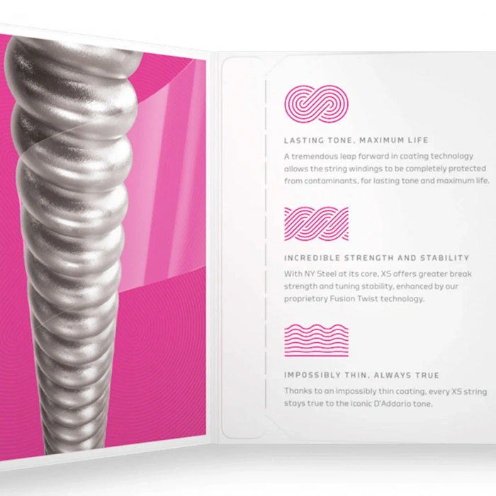 Струни Струни D'Addario XSE0942 XS Coated Electric Guitar Strings Super Light 09-42