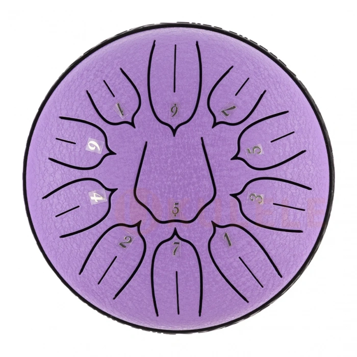 Глюкофон Глюкофон Hluru Huashu TSL11-6 Lavander 6" (15см) 11 нот Tongue Drum Carbon Steel
