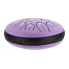 Глюкофон Hluru Huashu TSL11-6 Lavander 6" (15см) 11 нот Tongue Drum Carbon Steel