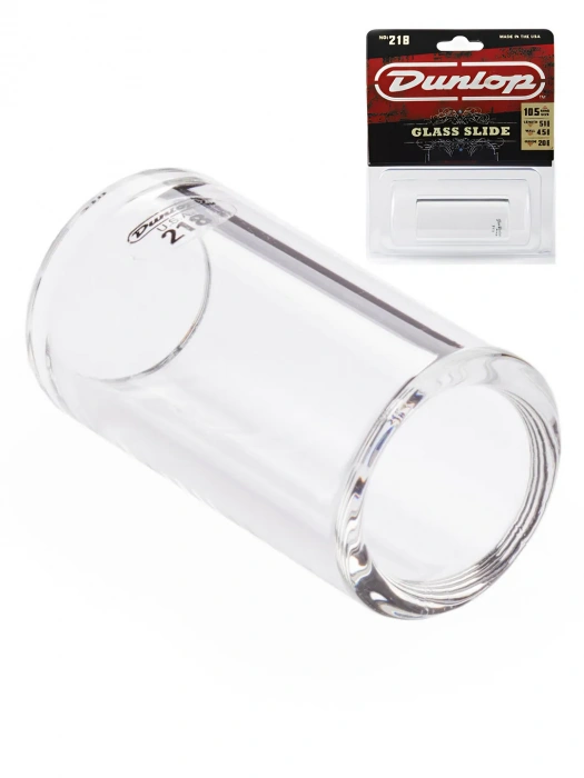 Dunlop 218 Heavy Wall Medium Short Glass Slide