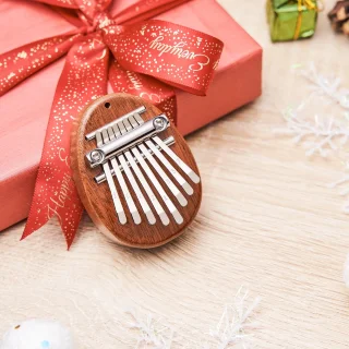Overtone Mini Kalimba 8 Keys Sapele Egg