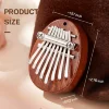 Калімба Overtone Mini Kalimba 8 Keys Sapele Egg