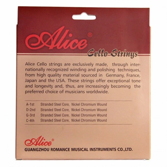 Струны Alice A806 Cello Nickel/Chrom