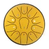 Глюкофон Hluru TOX11-6 Golden 6" (15см) 11 нот Tongue Drum 304 Stainless Steel