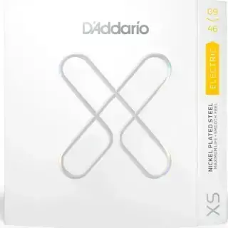 D'Addario XSE0946 XS Coated Electric Guitar Strings Super Light Top Regular Bottom 09-46