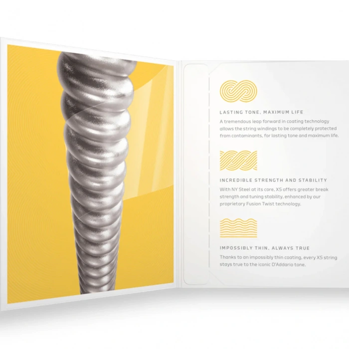 Струни Струни D'Addario XSE0946 XS Coated Electric Guitar Strings Super Light Top Regular Bottom 09-46