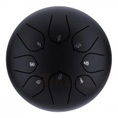Hluru Huashu THD8-6 InBlack 6" (15см) 8 нот Tongue Drum Carbon Steel Hluru Huashu THD8-6 InBlack 6" (15см) 8 нот Tongue Drum Carbon Steel