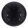 Глюкофон Hluru Huashu THD8-6 InBlack 6" (15см) 8 нот Tongue Drum Carbon Steel