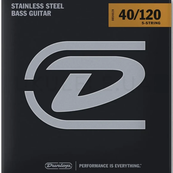 Струны Dunlop DBS40120 Stainless Steel Light 5-String 40-120