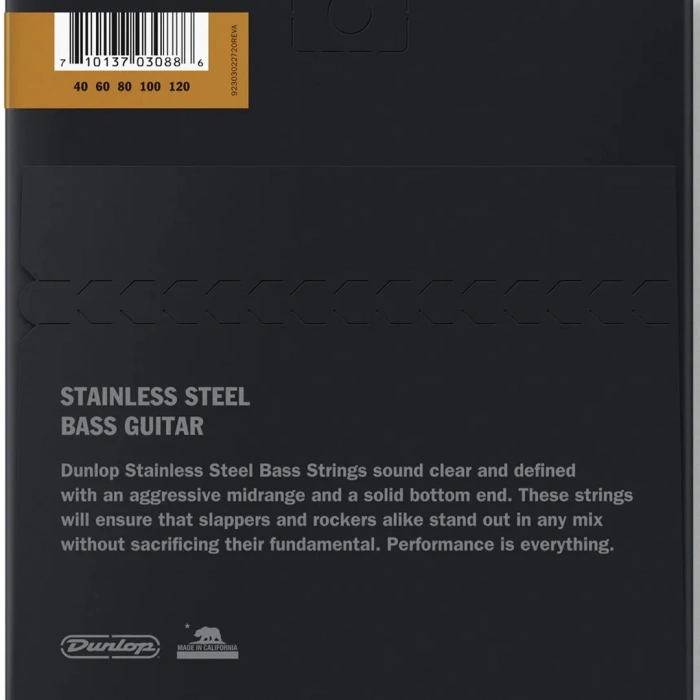 Dunlop DBS40120 Stainless Steel Light 5-String 40-120