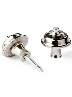 Dunlop SLS1101N Straplok Strap Retainers Original Nickel