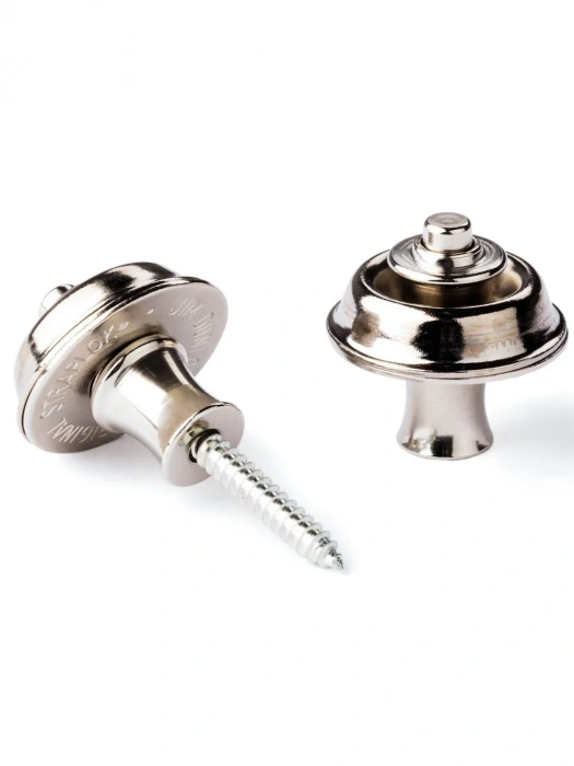 Стреплок Стреплок Dunlop SLS1101N Straplok Strap Retainers Original Nickel