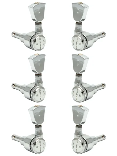 Кілки Graph Tech PRL-8441-C0 Acoustic Locking 3 + 3 Vintage Chrome